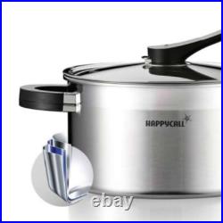 Happycall 3-layered stainless steel pot with lid