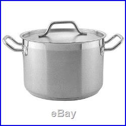 Heavy Duty Commercial Restaurant Aluminum Stainless Steel Stock Soup Pot with Lid