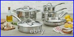 Henckels 10 piece Tri Ply 18/10 Stainless Steel Cookware Set Saute Fry Pans