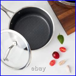 Henckels Paradigm HEX Ceramic 11-piece Cookware Set Tri-Ply Hybrid Non-Stick New