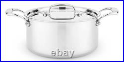 Heritage Steel Titanium Series 4 Quart Sauce Pot with Lid USA 14404