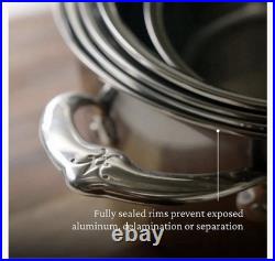 Hestan NanoBond Titanium Stainless-Steel Stock Pot 3 Qt Reed