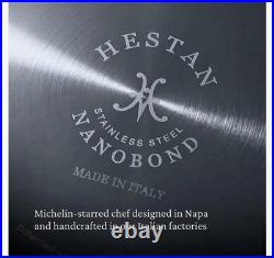 Hestan NanoBond Titanium Stainless-Steel Stock Pot 3 Qt Reed
