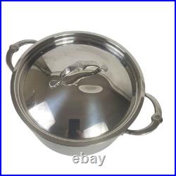 Hestan NanoBond Titanium Stainless-Steel Stock Pot 8-Qt. Flaws READ