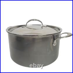 Hestan NanoBond Titanium Stainless-Steel Stock Pot 8-Qt. Flaws READ