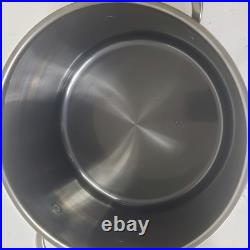 Hestan NanoBond Titanium Stainless-Steel Stock Pot 8-Qt. Flaws READ