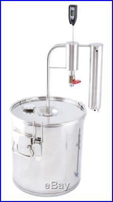 Home Still with 18L Stock Pot Stainless Steel whisky gin brandy oils hemp GIFTS