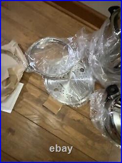 ICook 8 Quarts Cookware Surgical Stainless Stock Pot Set Waterless Cookware new
