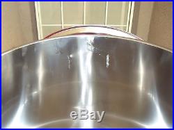 Jarhill 33 QT STAINLESS HOME BREW BOILING KETTLE STOCKPOT with VALVE & THERMOMETER