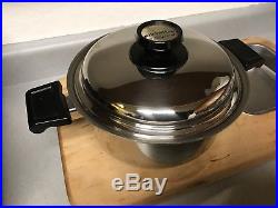 KITCHEN CRAFT Americraft 4 QT Stock Pot 7 Ply Surgical Stainless
