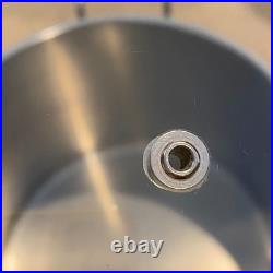 KRONA Norpro 16 Quart Stock Pot w Vented Glass Lid 18/10 Stainless Steel Inox