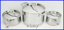 Kirkland Signature 10-piece 5-ply Clad Stainless Steel Cookware Set