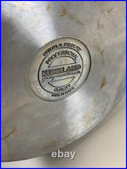 Kirkland Signature Professional 12 QT Stock Pot with 2 Steamers & Lid