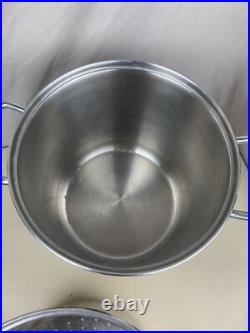 Kirkland Signature Professional 12 QT Stock Pot with 2 Steamers & Lid