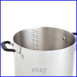 KitchenAid 71022 Stainless Steel Stockpot with Measuring Marks and Lid, 8 Qua