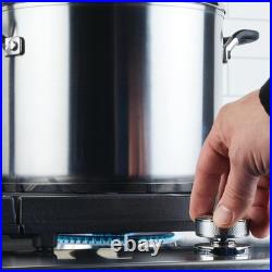 KitchenAid 71022 Stainless Steel Stockpot with Measuring Marks and Lid, 8 Qua