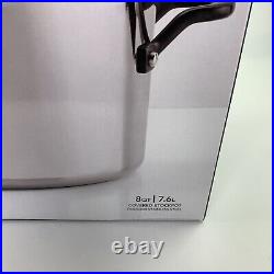 KitchenAid 8 Qt. / 7.6 L Stainless Steel 5-Ply Covered Stockpot
