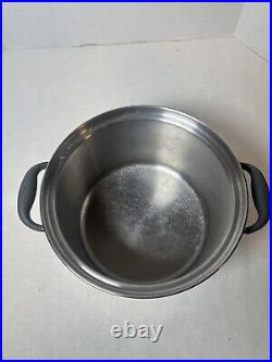 Kitchen Charm Royal Prestige T304 Surgical Steel 4 Quart Stock Pot With Lid