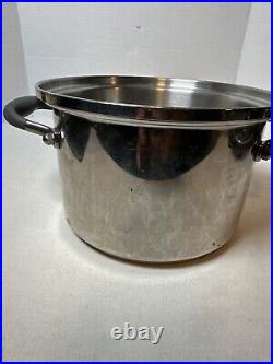 Kitchen Charm Royal Prestige T304 Surgical Steel 4 Quart Stock Pot With Lid