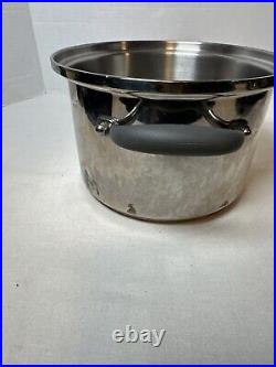 Kitchen Charm Royal Prestige T304 Surgical Steel 4 Quart Stock Pot With Lid