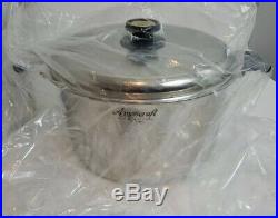 Kitchen Craft 16 QT Stock Pot 7PLY Stainless Americraft Cookware Made USA NEW