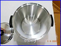 Kitchen Craft 20.5 Qt Stock Pot Colossal Olla Tamale Cooker 5ply Stainless Steel