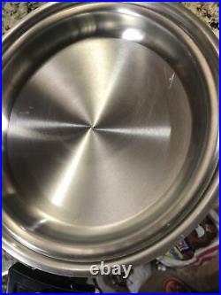 Kitchen Craft 4 QT Pot 7PLY Stainless Americraft Cookware Made USA
