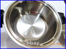 Kitchen Craft Americraft 4 Qt Stock Pot Slow Cooker T304 Stainless Waterless