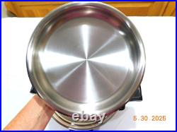 Kitchen Craft Americraft 4 Qt Stock Pot Slow Cooker T304 Stainless Waterless