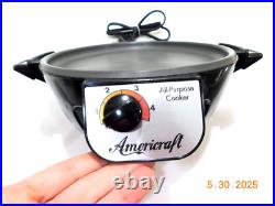 Kitchen Craft Americraft 4 Qt Stock Pot Slow Cooker T304 Stainless Waterless