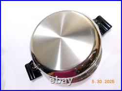 Kitchen Craft Americraft 4 Qt Stock Pot Slow Cooker T304 Stainless Waterless