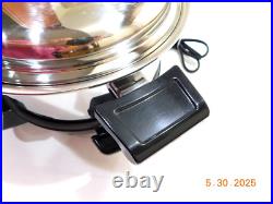 Kitchen Craft Americraft 4 Qt Stock Pot Slow Cooker T304 Stainless Waterless