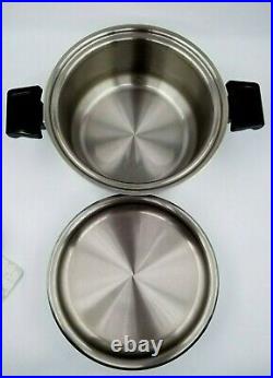 Kitchen Craft Kitchencraft by AmeriCraft 4 Qt Stock Pot with Cover Lid Stainless