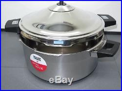 Kuhn Rikon 30331 8Qt Duromatic Commercial 18/10 SS Pressure Cooker Stockpot $369
