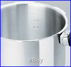 Kuhn Rikon 3043 Stainless Steel Pressure Cooker/ 6.3 quart (6 L) Stockpot NEW