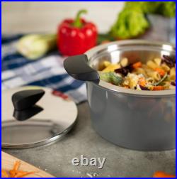 Kuhn Rikon Hotpan Stainless Steel Cooking Pot with Insulated Bowl, 5.3-Quart