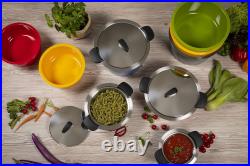 Kuhn Rikon Hotpan Stainless Steel Cooking Pot with Insulated Bowl, 5.3-Quart Kuhn Rikon Hotpan Stainless Steel Cooking Pot with Insulated Bowl, 5.3-Quart