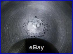 LIFETIME 8 QT STOCK POT & LID 18-8 Stainless Steel NU-LIFE CANADIAN VERSION