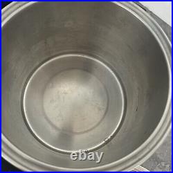 LIFETIME COOKWARE T304 STAINLESS STEEL 8 QUART DUTCH OVEN STOCKPOT with LID