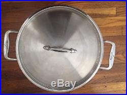 Large All Clad 20 QT Stockpot With Lid Excellent Condition Model 59920