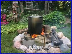 Large Capacity Stockpot for Boiling and Steaming