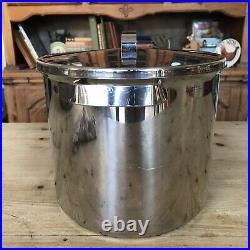 Large WMF Gromargan Germany Vintage 90s Stainless Steel Stock Pot With Lid 18/16