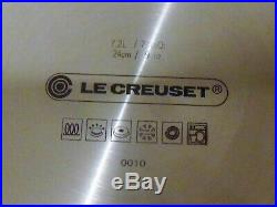 Le Creuset 7.5 Qt Stainless Steel 9.5 Stock Pot With Lid