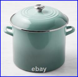 Le Creuset Enameled-Steel Stock Pot with Stainless-Steel Knob 16-Qt / FULL COLOR