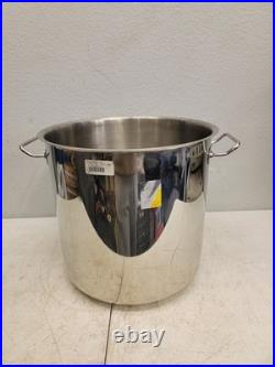 LibertyWare Stock Pot Stainless Steel 37 Quart Mint
