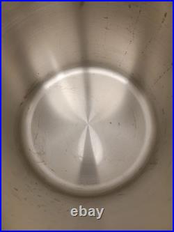 LibertyWare Stock Pot Stainless Steel 37 Quart Mint