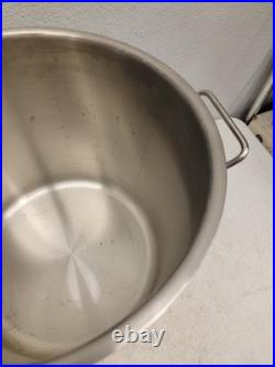 LibertyWare Stock Pot Stainless Steel 37 Quart Mint