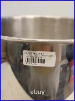 LibertyWare Stock Pot Stainless Steel 37 Quart Mint