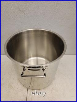 LibertyWare Stock Pot Stainless Steel 37 Quart Mint
