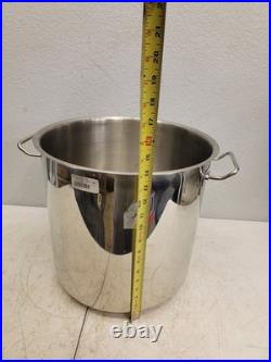 LibertyWare Stock Pot Stainless Steel 37 Quart Mint